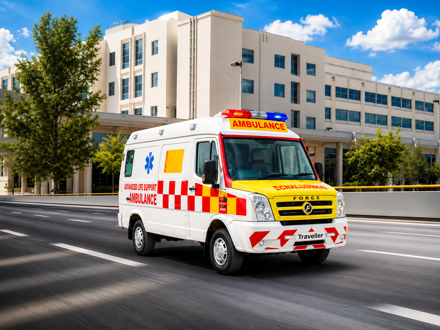 Professional Paramedic Team Patient Care